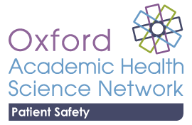 Oxford Academic Health Science Network Patient Safety