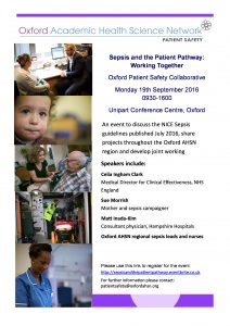Flyer - Sepsis Working Together Event 19th September 2016 (002)-page-0