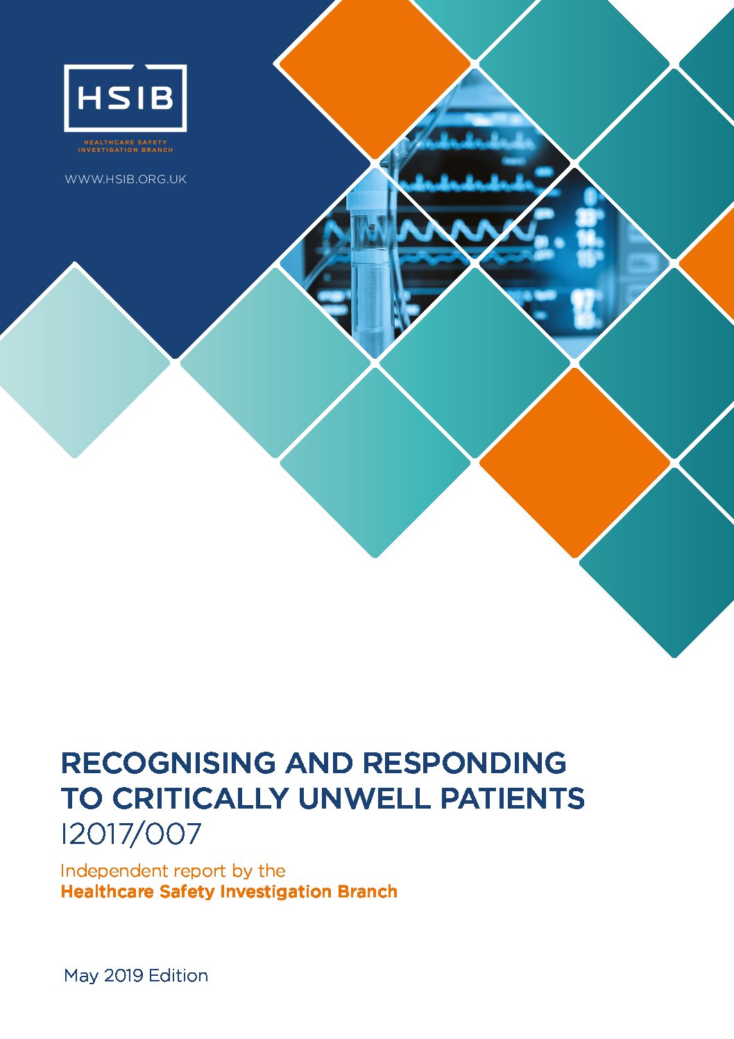 HSIB Full Report, Recognising and responding to critically unwell patients