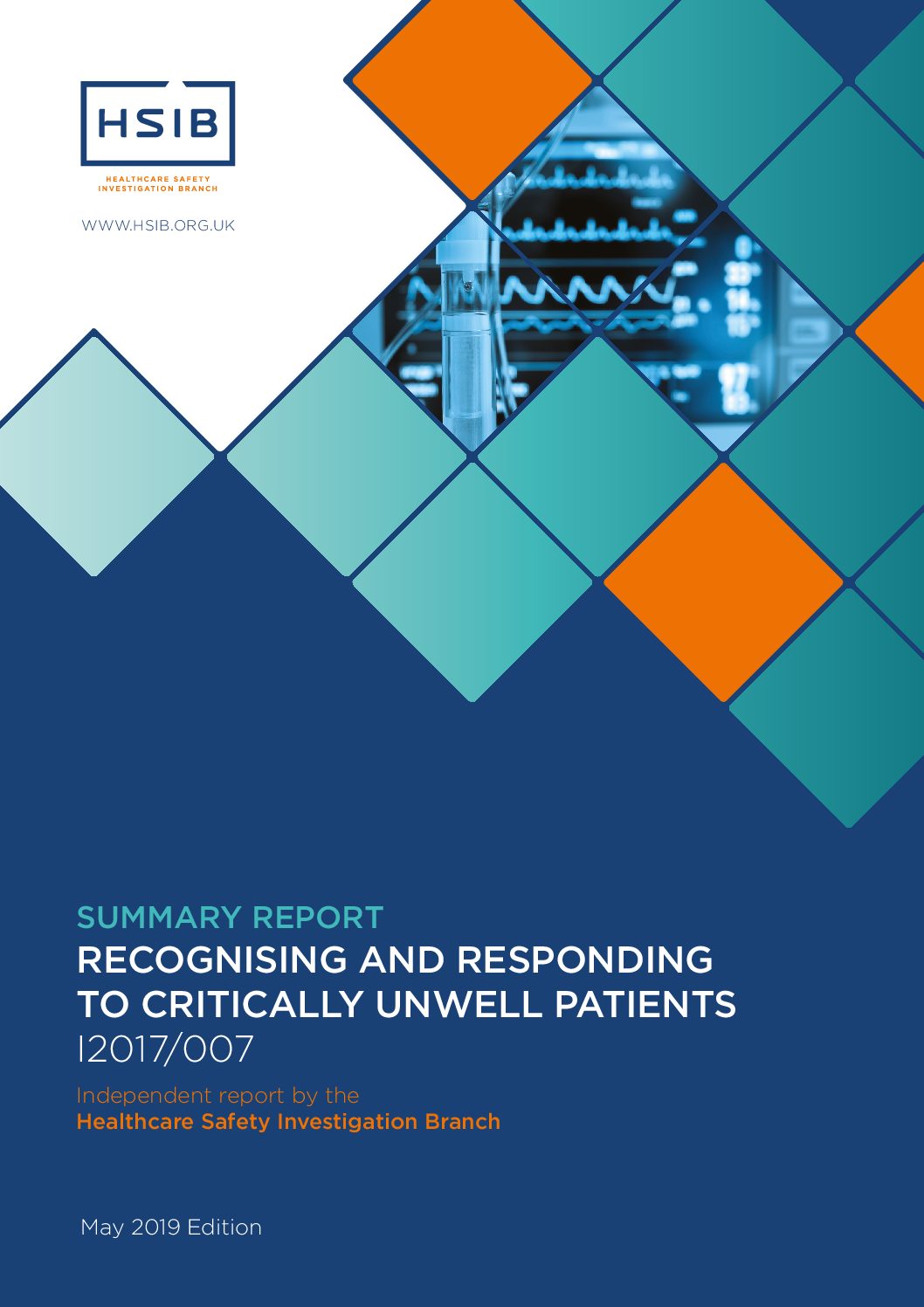 HSIB Summary Report, Recognising and responding to critically unwell patients