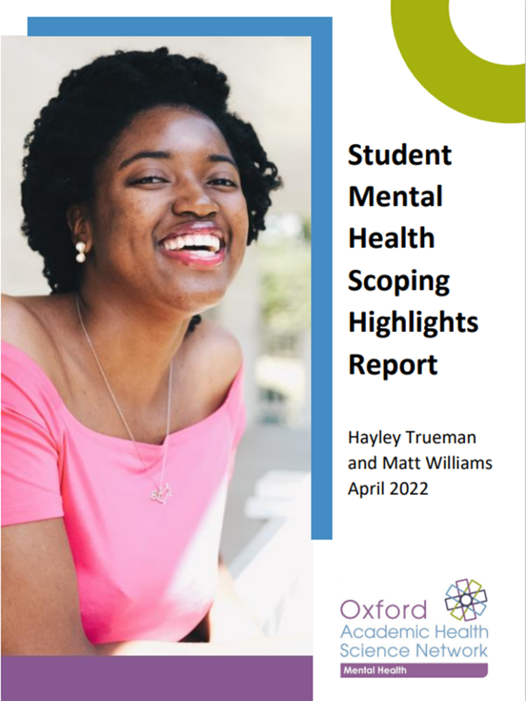Download the full Student Mental Health Scoping Highlights Report here